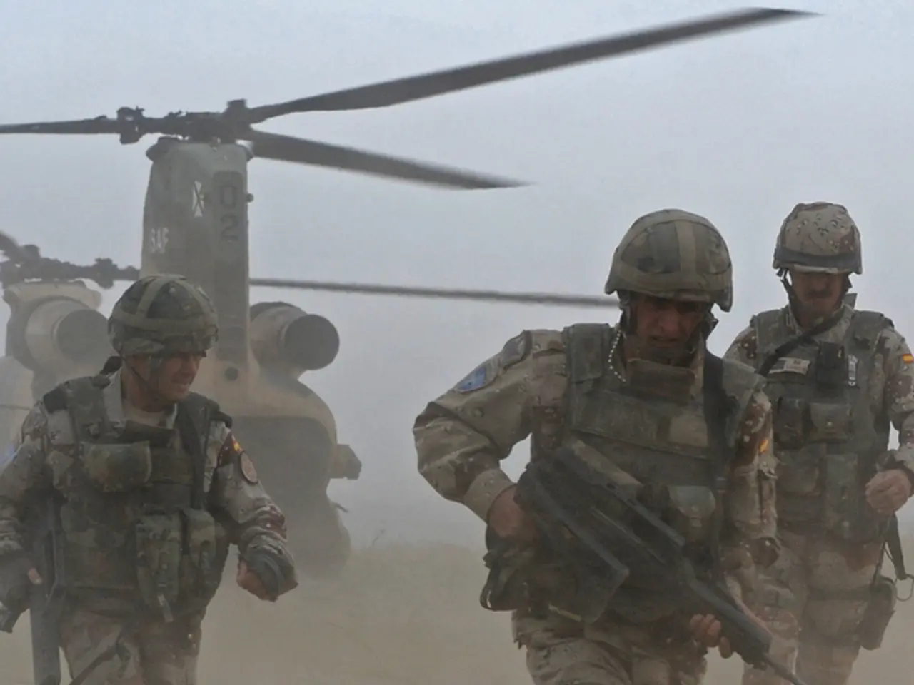 Unmanned watercraft and aerial drones conducted targeted military exercises