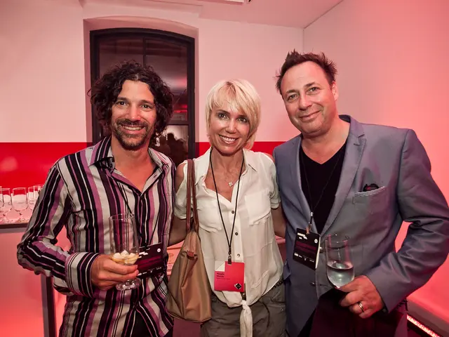 Augmented reality glasses designed by an engineer to filter out real-world ads and branding for a...