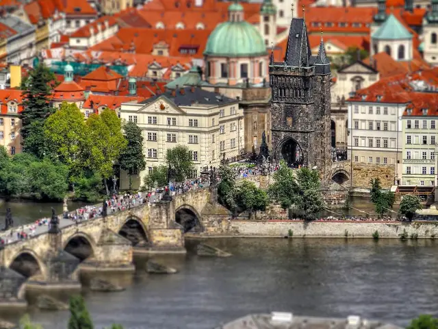 Transit Sagrada Familia, Spain, before its completion, via Germany border crossing
