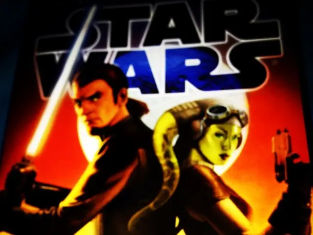 In this image we can see a animated poster in which two animated pictures and some text were...